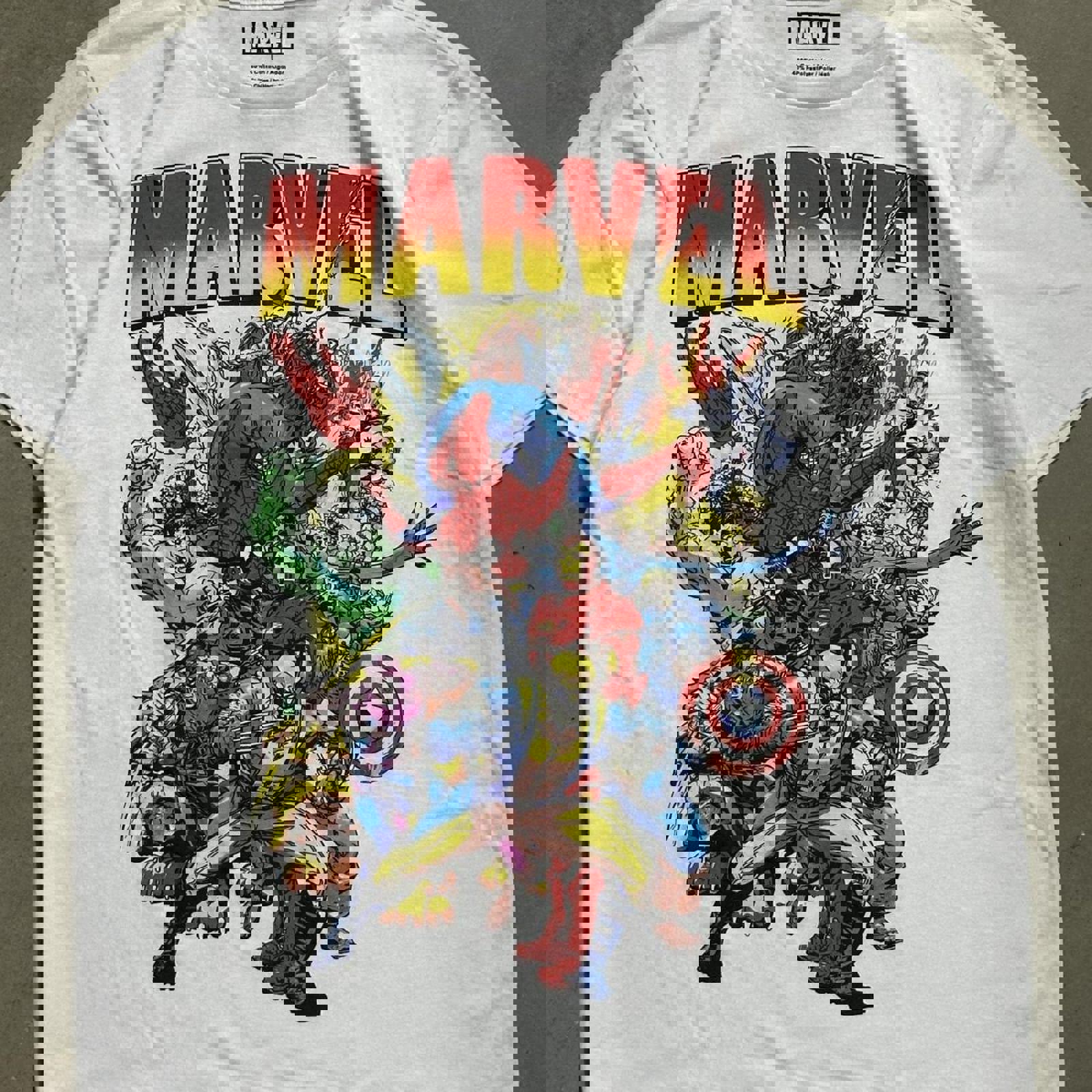 Sick VTG Marvel Comics Graphic Tee