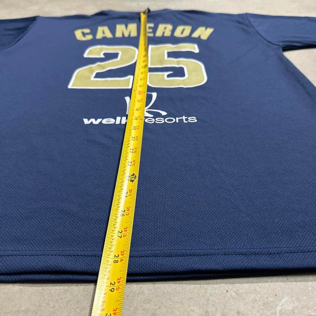 Vintage MLB Navy Blue SD Padres #25 Cameron Jersey Tee