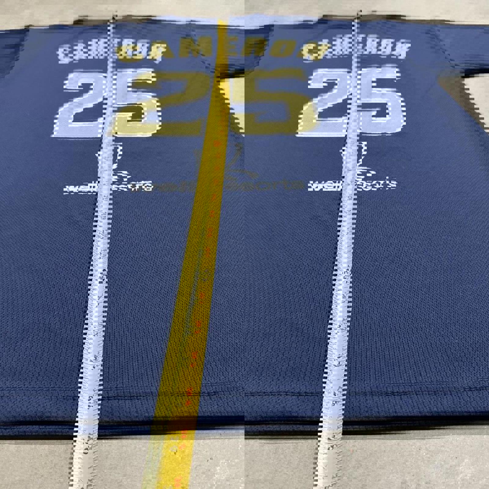 Vintage MLB Navy Blue SD Padres #25 Cameron Jersey Tee