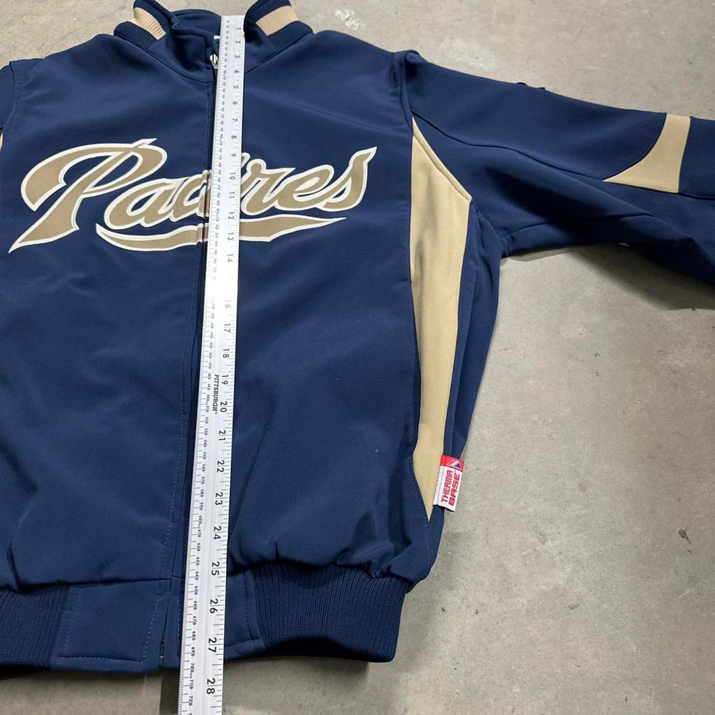 2000’s Thermabase BrandNew San Diego Padres Windbreaker Heavyweight Jacket