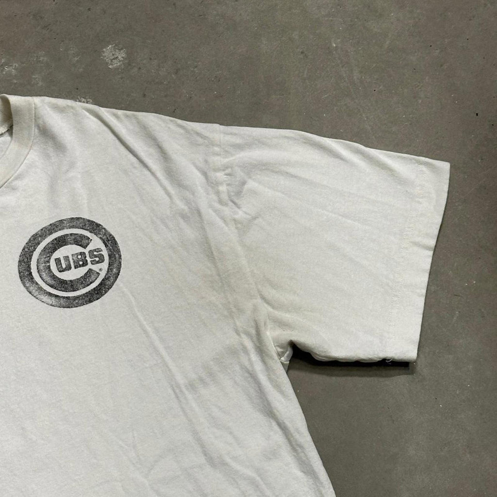 Cubs Retro Faded Graphic Logo Tee