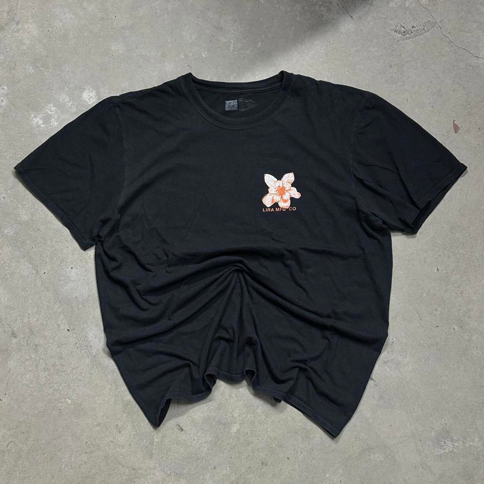 Y2K Lira MFG Flower Graphic Tee