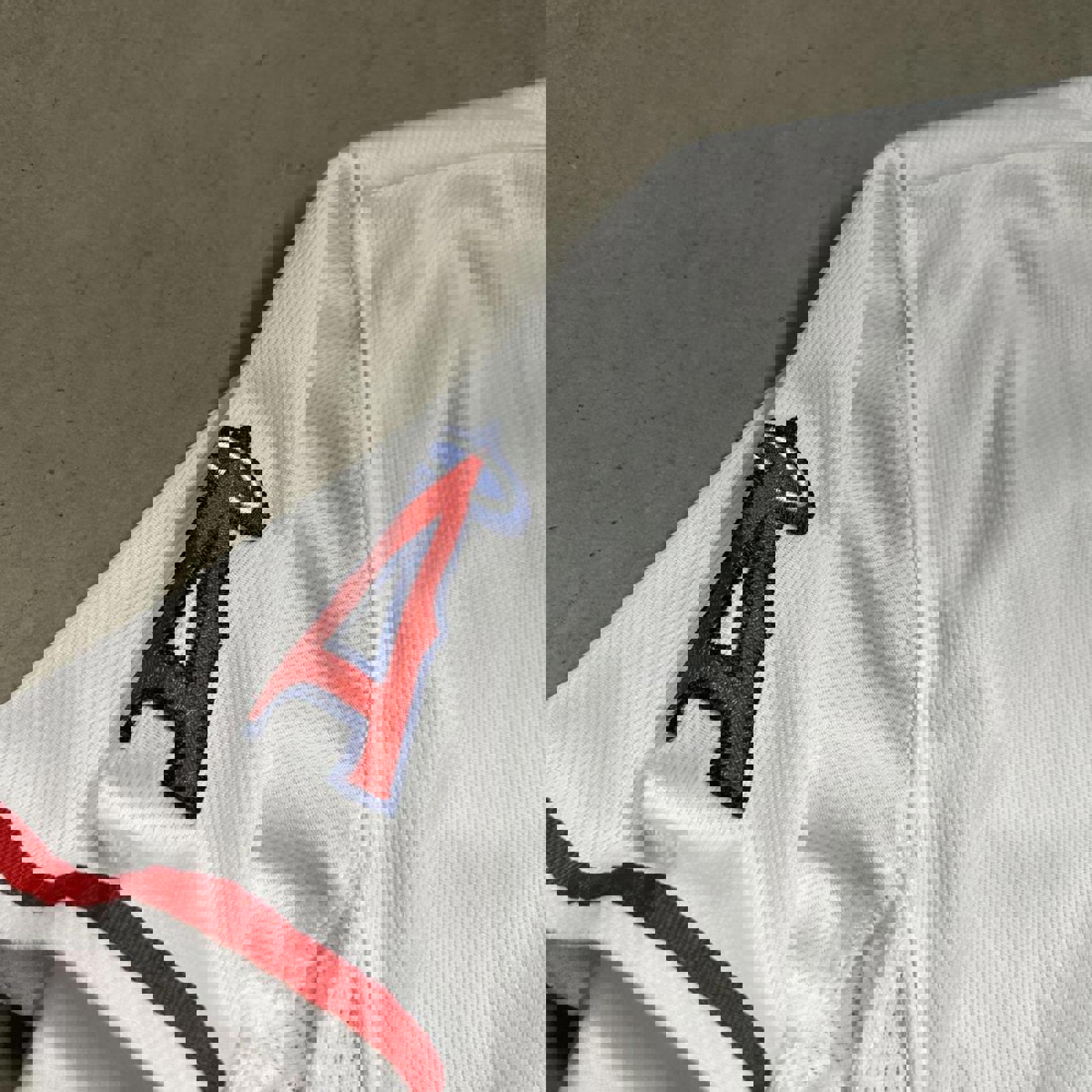 Vintage LA Angels Mike Trout #27 CoolBase Authentic Jersey