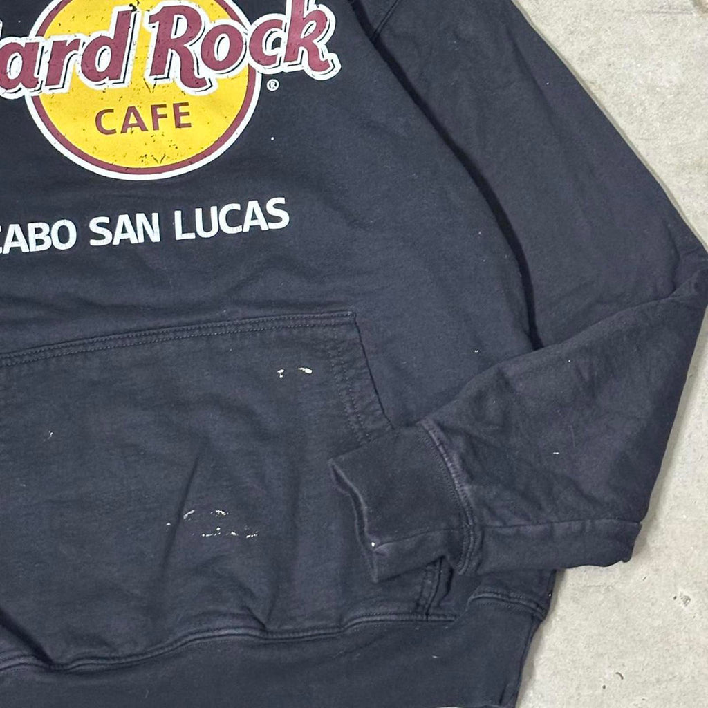 Black Authentic Hard Rock Cafe Cabo San Lucas Hoodie