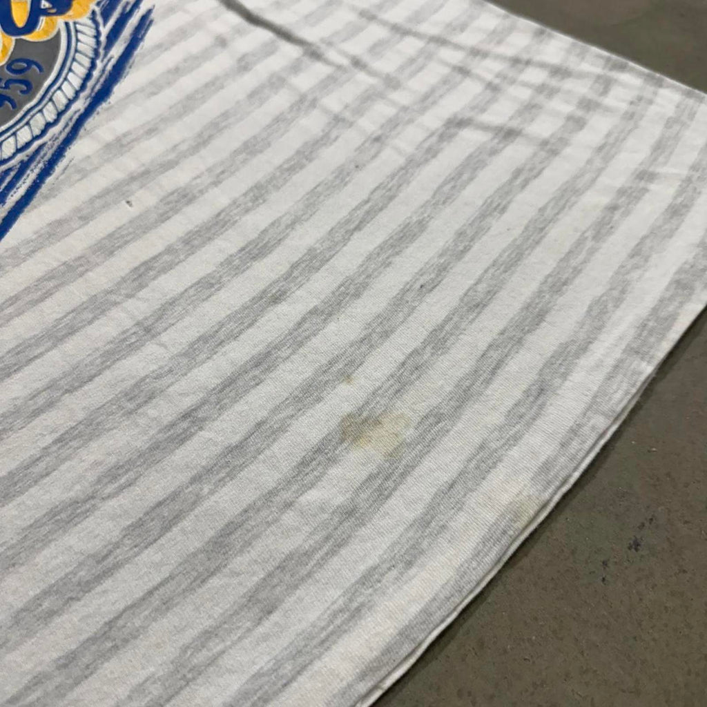Vintage 90’s Single Stitch Chargers Striped Graphic Tee