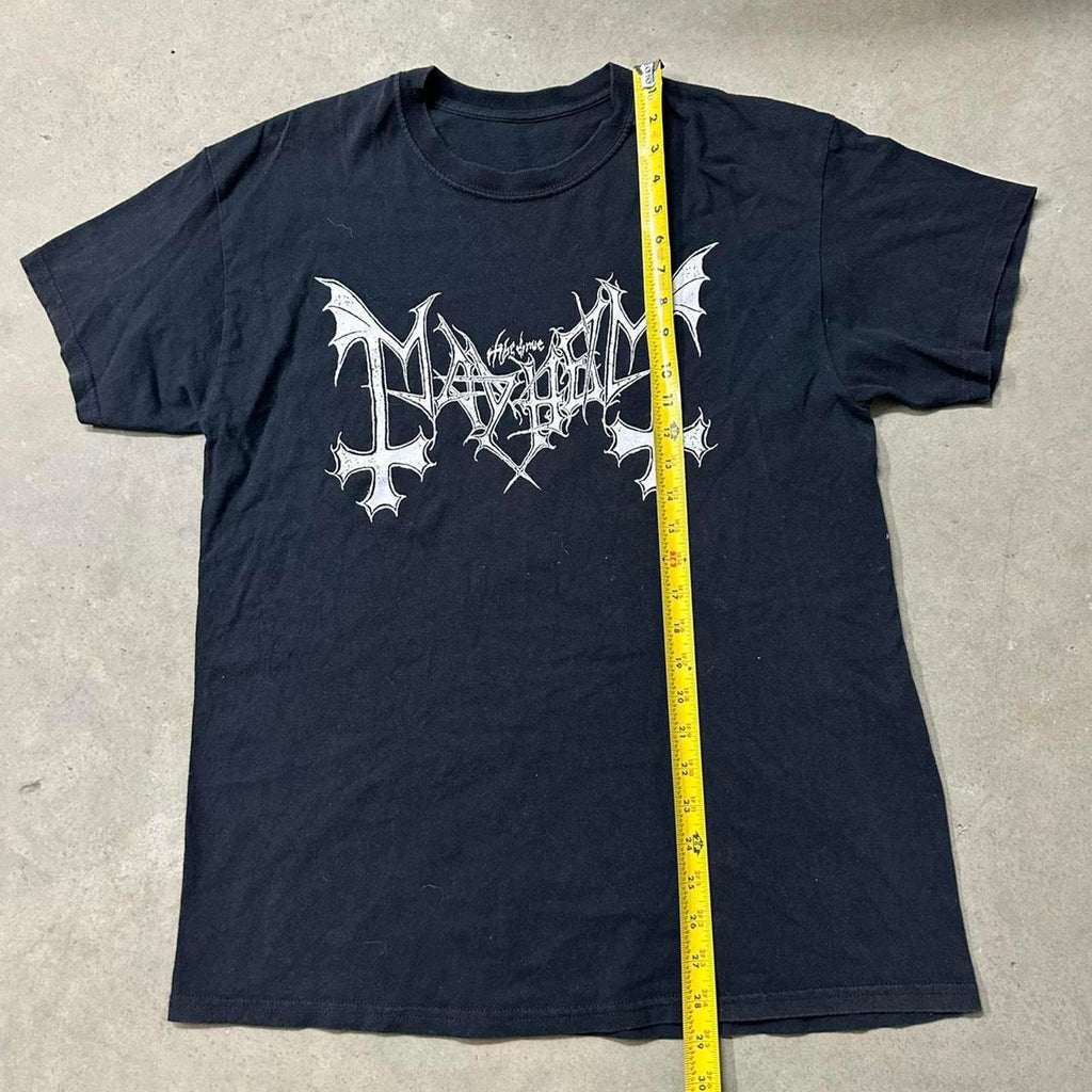 Vintage Mayhem Y2K Black Graphic Tee #Y2K #Vintage #Mayhem