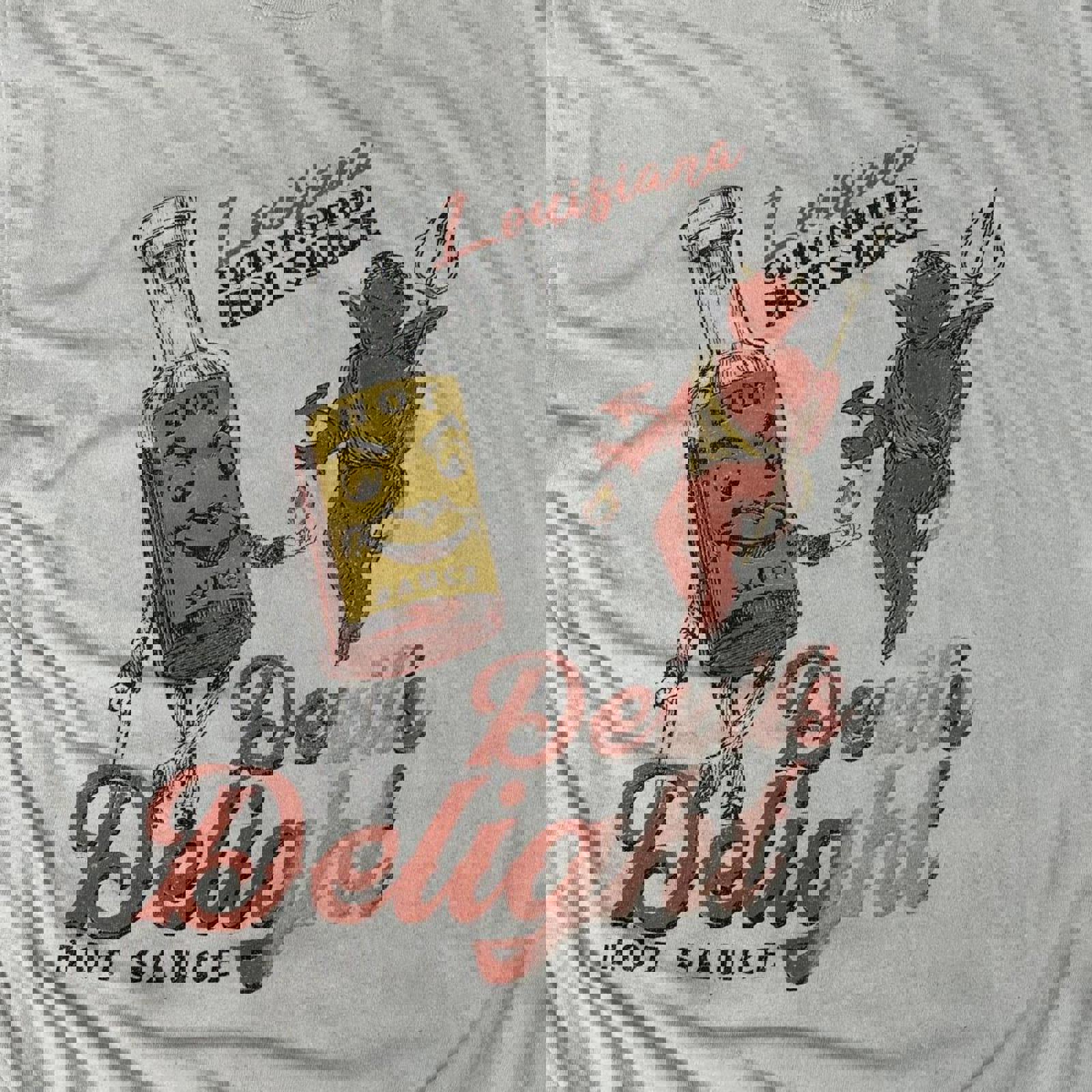 Devils Delight Brisco Brands Faded Graphic Y2K Tee