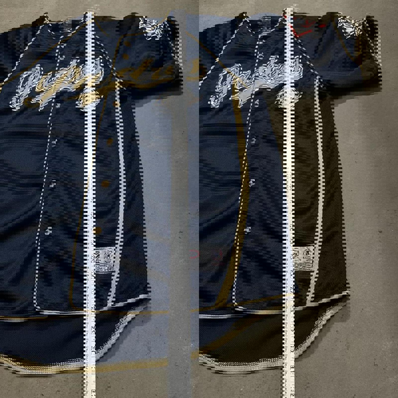 Vintage 2000’s Heavyweight TRUFAN San Diego Padres NavyBlue/Gold Jersey