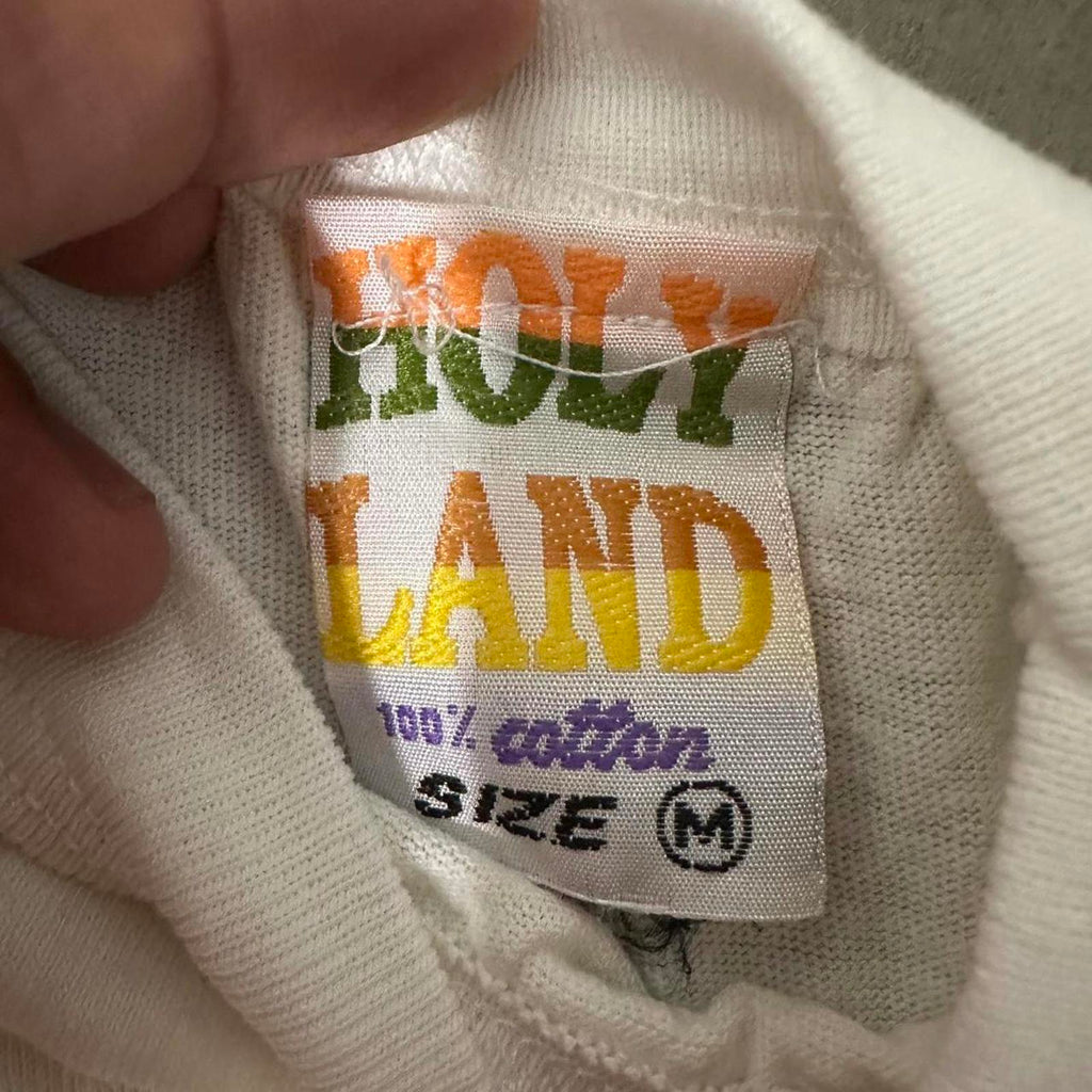 1997 Hard Rock Cafe Jerusalem Holy Land Cotton Graphic Tee