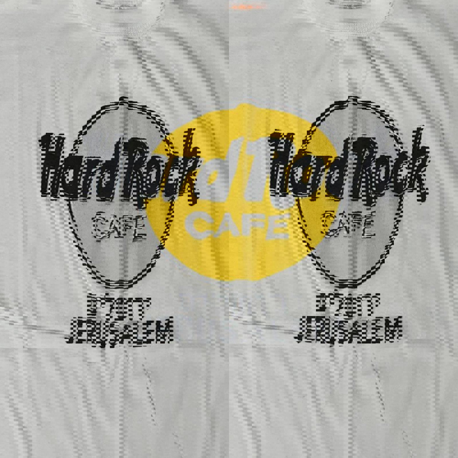 1997 Hard Rock Cafe Jerusalem Holy Land Cotton Graphic Tee
