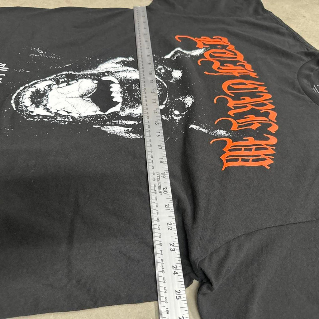 LTF Crew Doberman Full Front Printed Graphic Oversized Boxy Tee