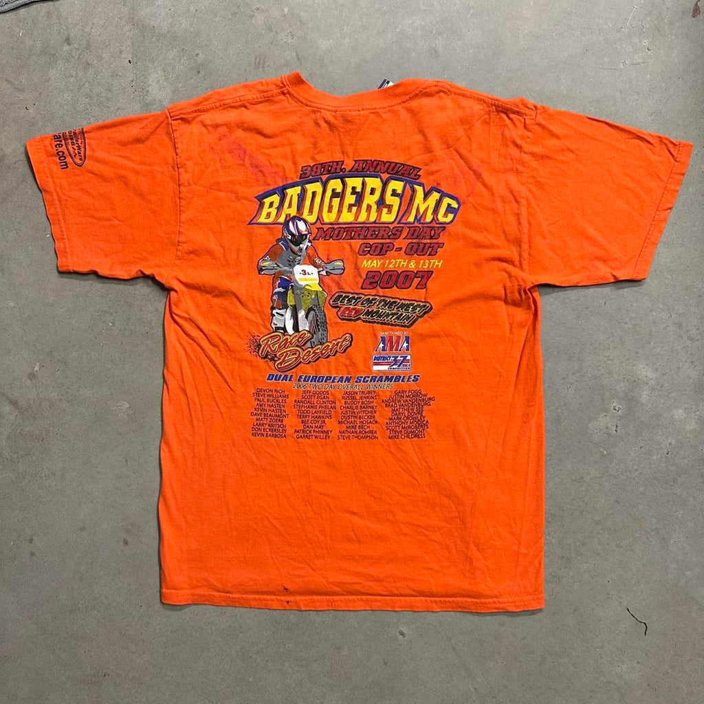 Sick 2007 Vintage Dirtbike Graphic Tee🔥