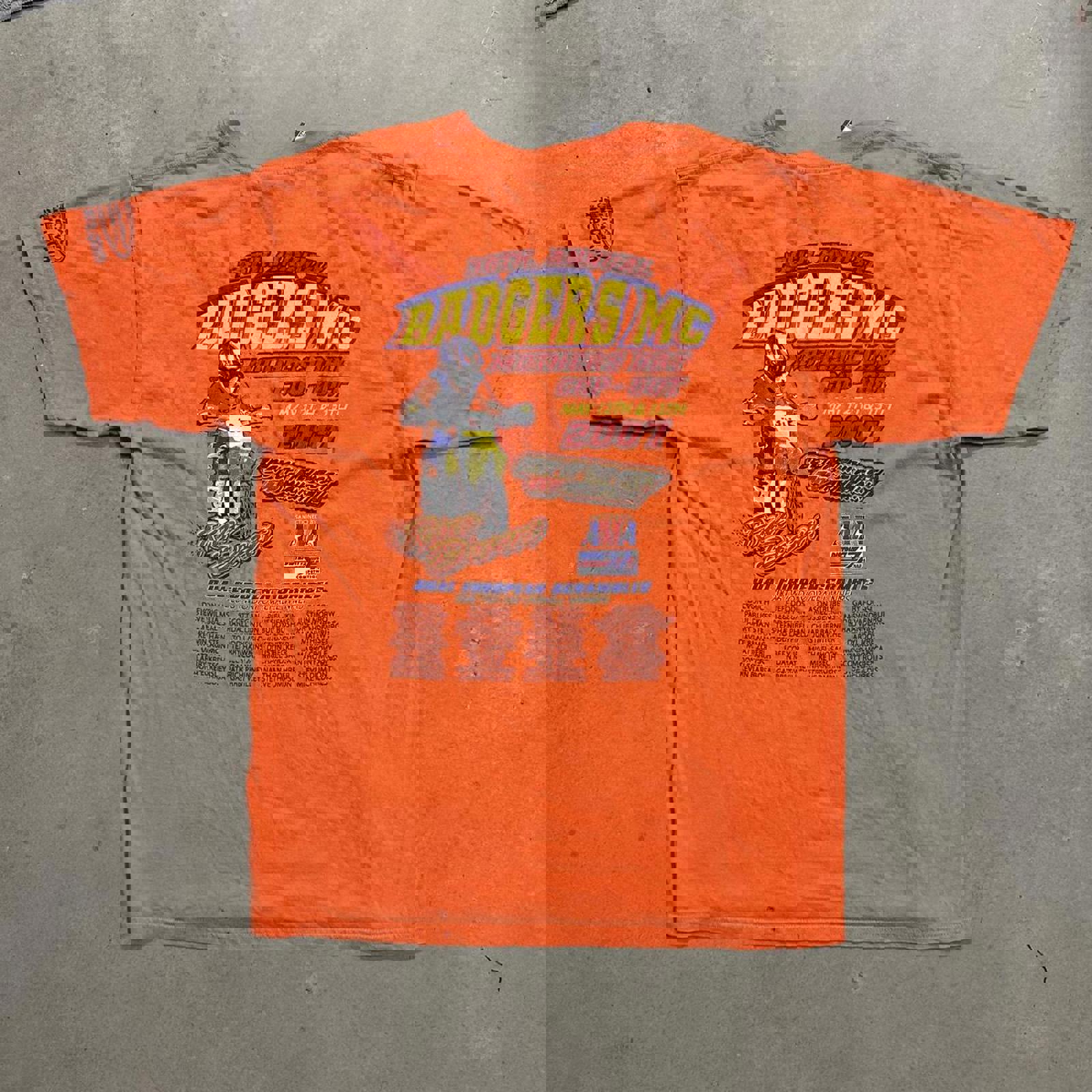 Sick 2007 Vintage Dirtbike Graphic Tee🔥