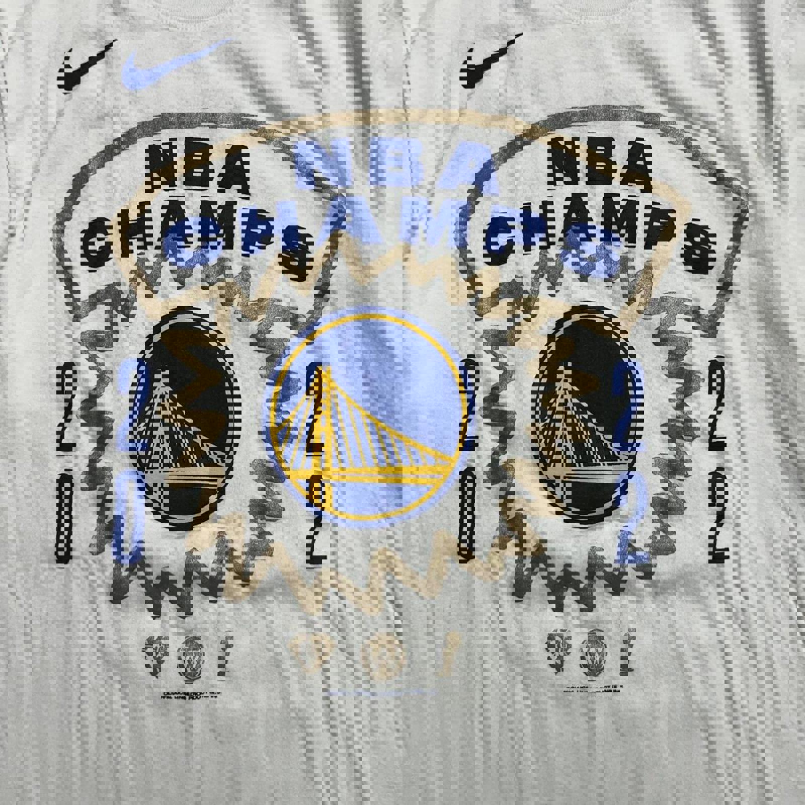 Nike Golden State Warriors NBA Champions 2022 Tee