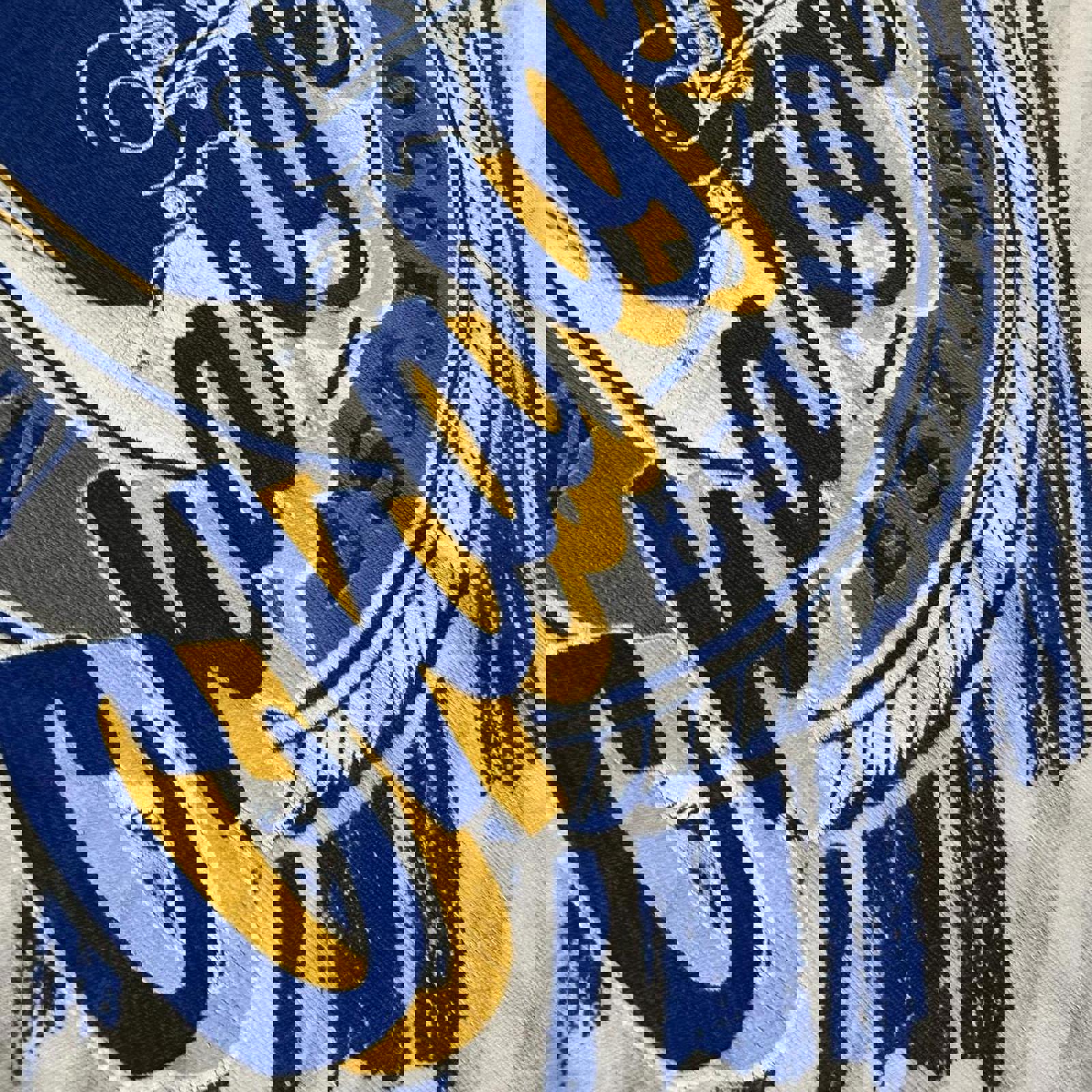 Vintage 90’s Single Stitch Chargers Striped Graphic Tee