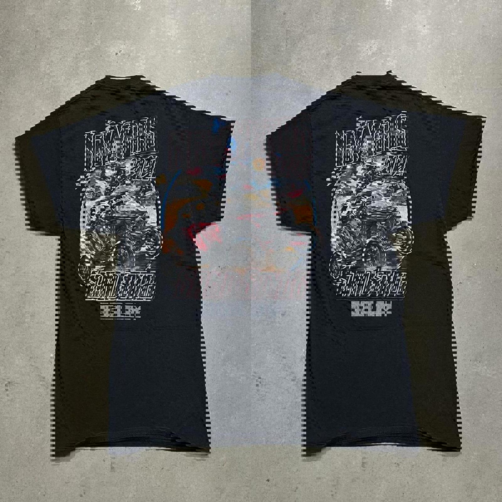 Sick Dirtbike New years Graphic Tee