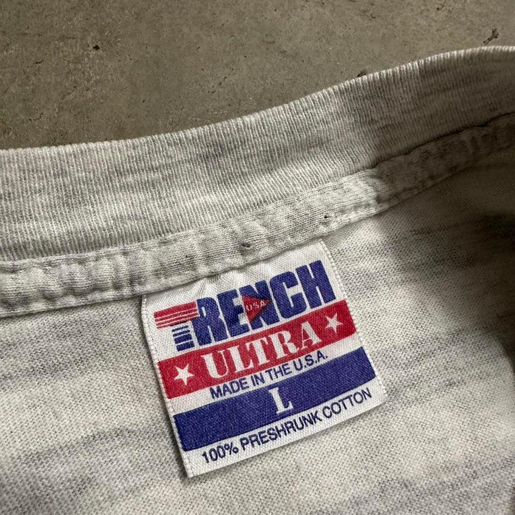 Vintage 90’s Single Stitch Chargers Striped Graphic Tee