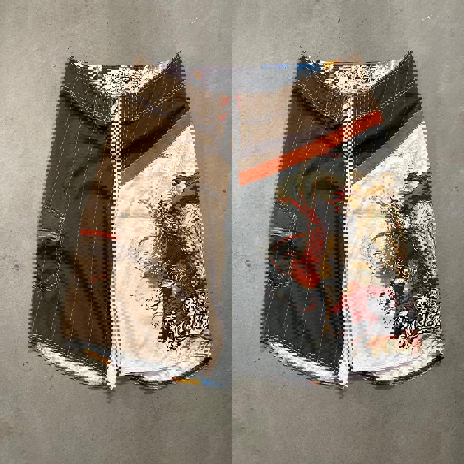 Rare Vintage Limited Edition Billabong x FooFighters Shorts