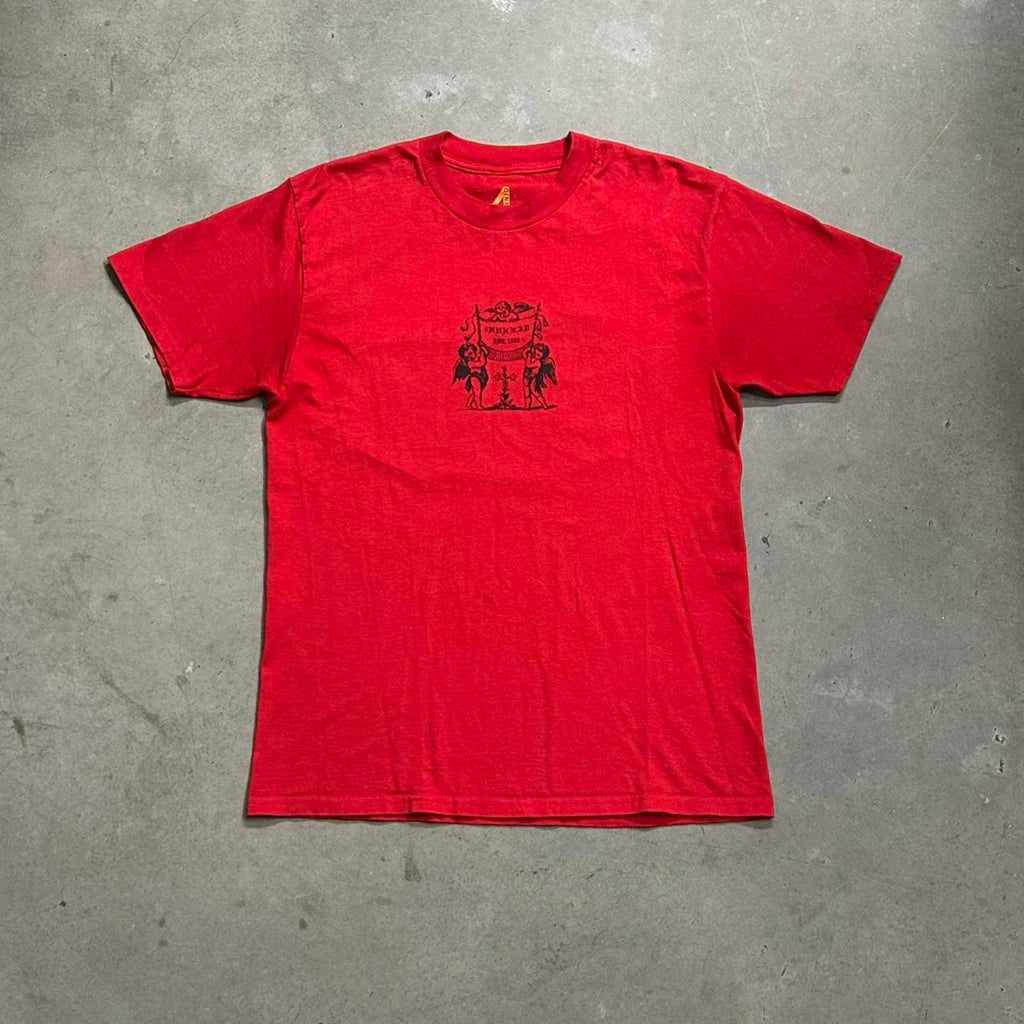 YG 4Hunnid Old English Angel Graphic Tee