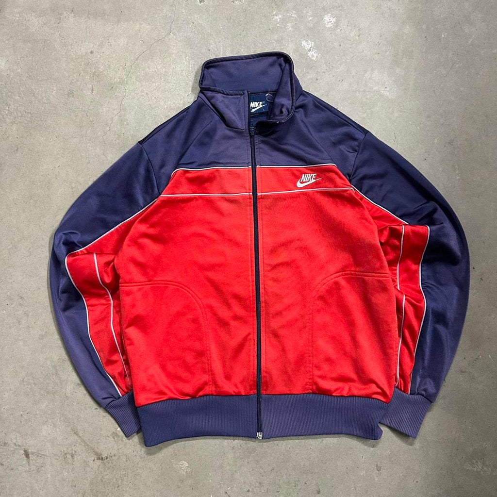 Vintage 90’s Nike Red&Navy Track Zip