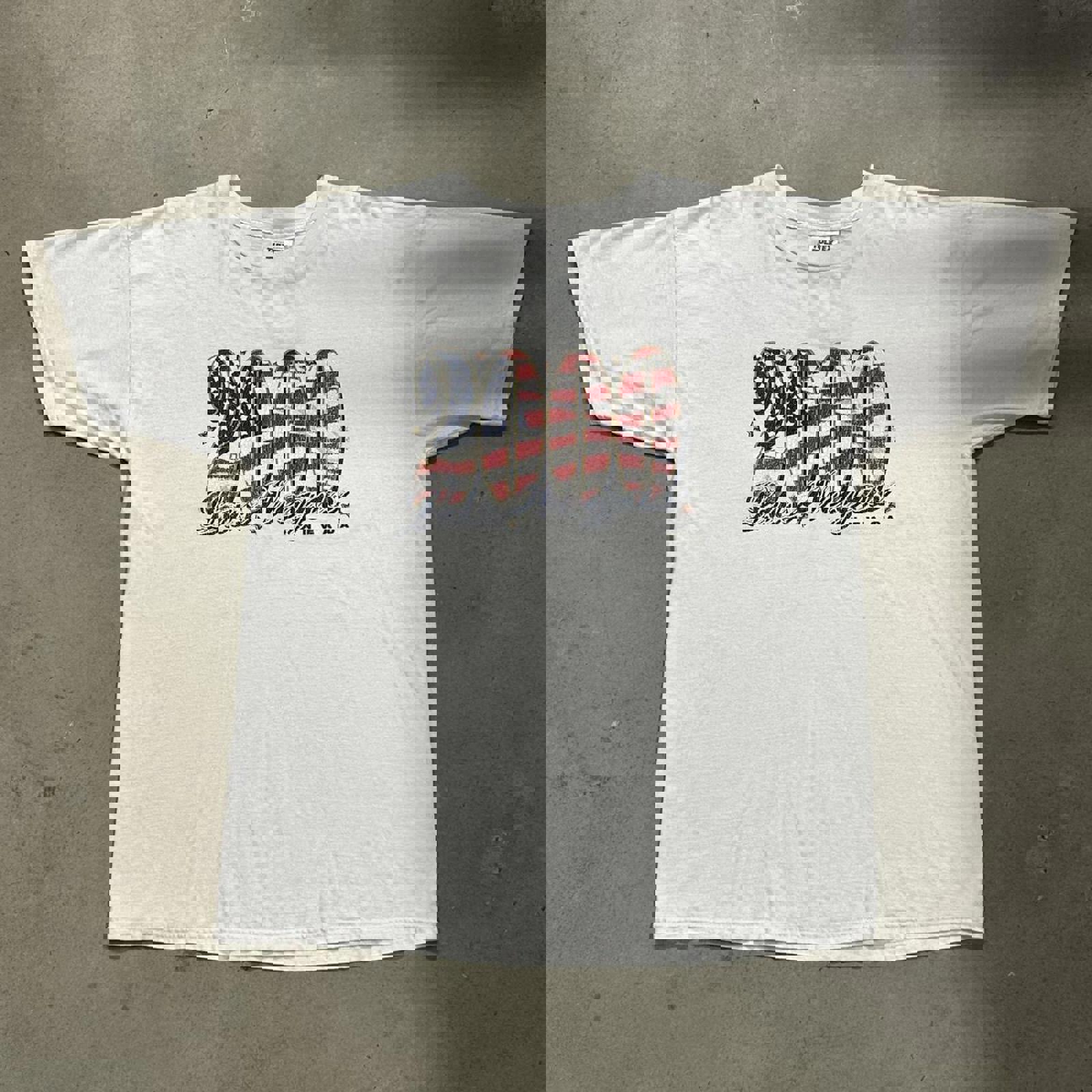 2000’s Las Vegas Nevada USA white tee