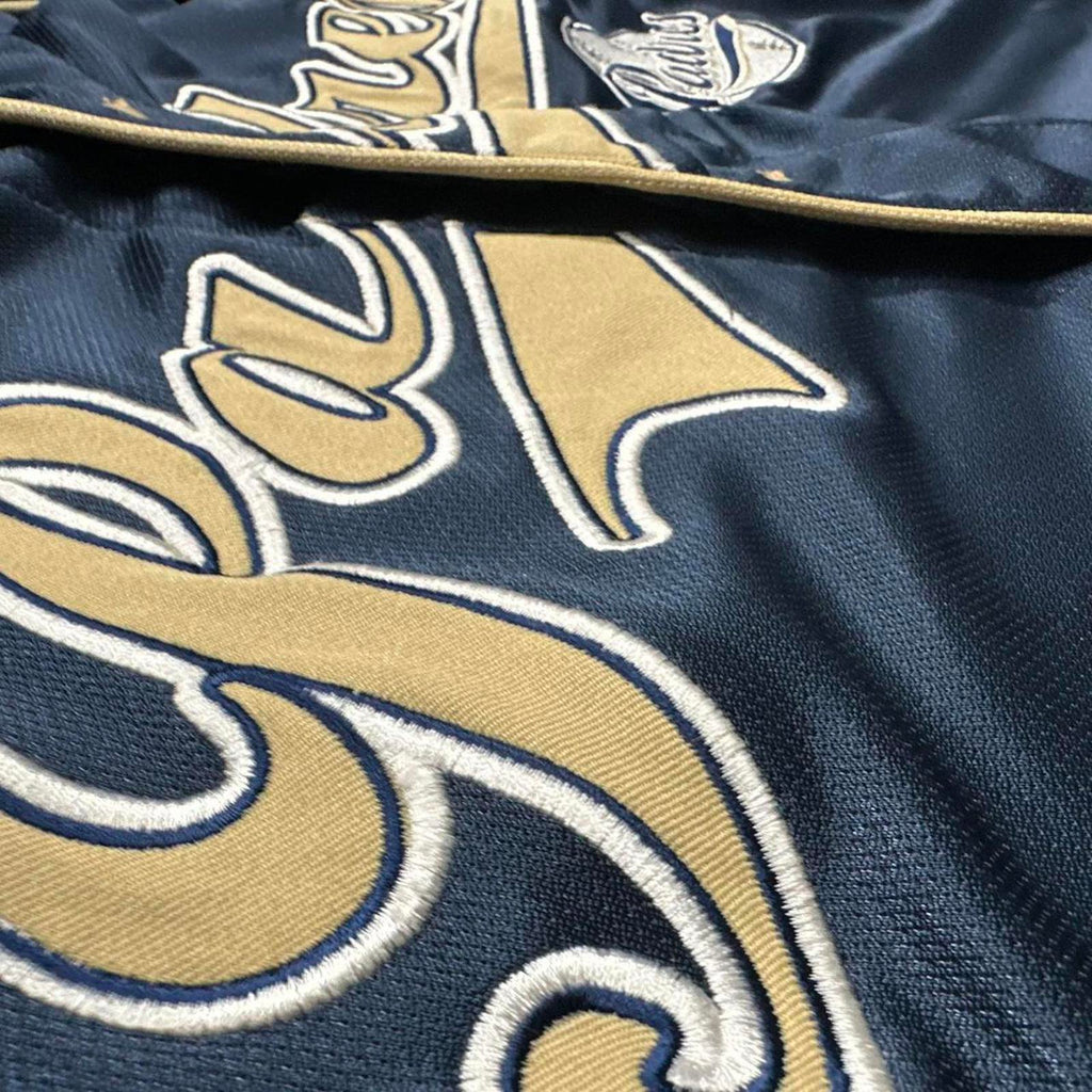 Vintage 2000’s Heavyweight TRUFAN San Diego Padres NavyBlue/Gold Jersey