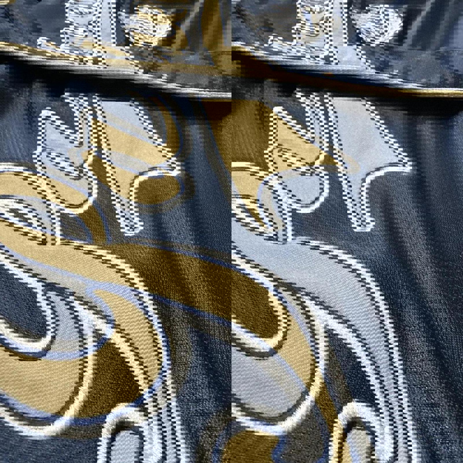 Vintage 2000’s Heavyweight TRUFAN San Diego Padres NavyBlue/Gold Jersey