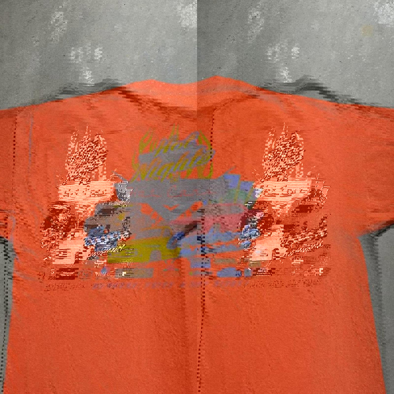 Sick Vintage “HOT CARS” Hot Rod Cruise-In Graphic Tee