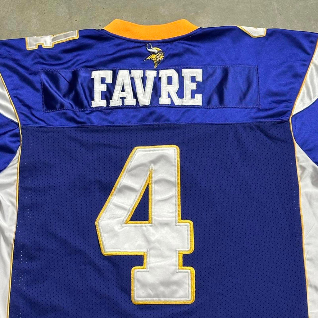 Reebok NFL Vikings #4 FAVRE Jersey