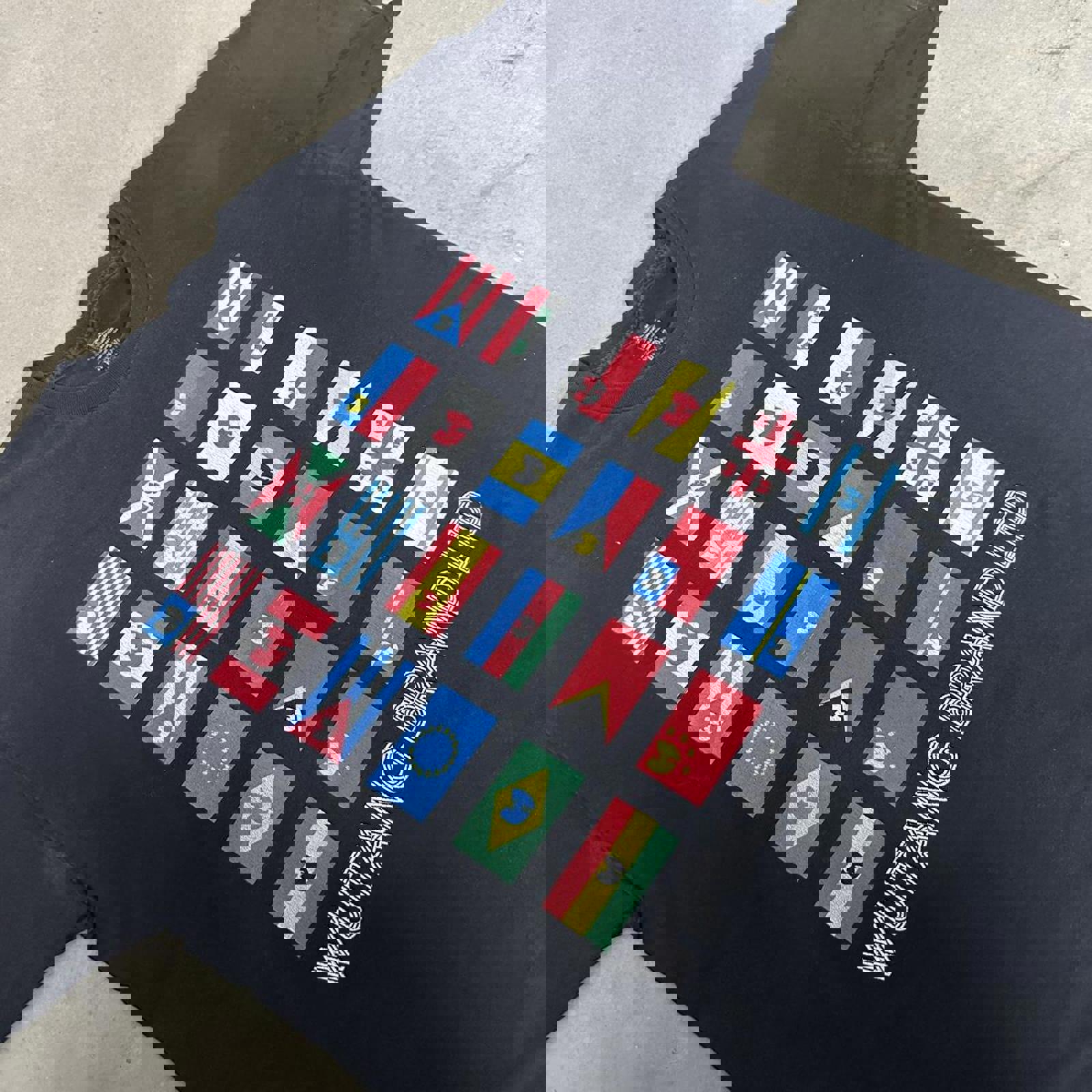 Sick Faded 90’s WUTANG Clan Flag