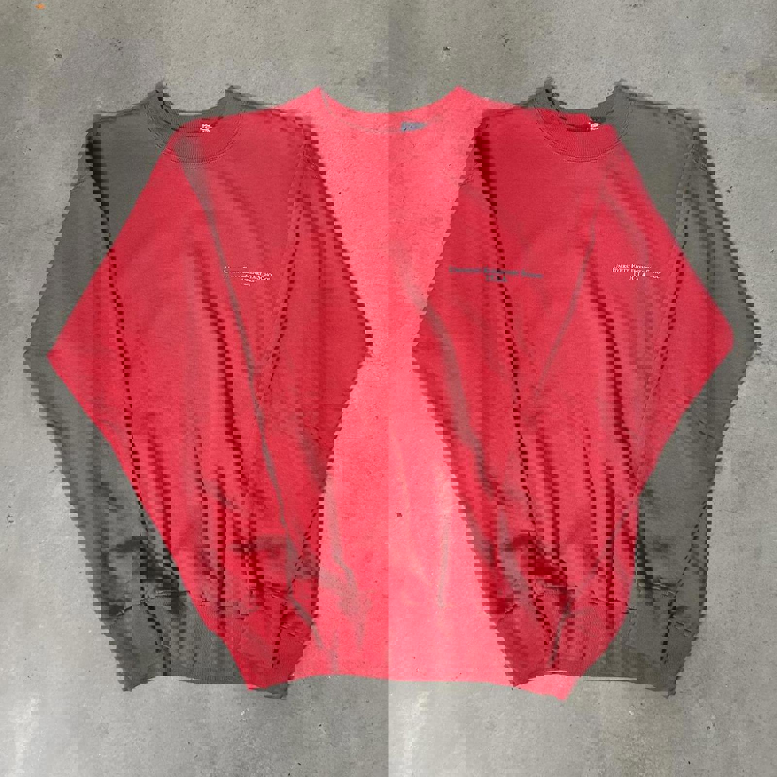 Hanes Vintage UCLA Crewneck Sweatshirt With Sick Fade