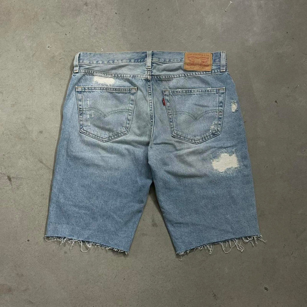 Levi’s 511 Distressed Denim Jorts