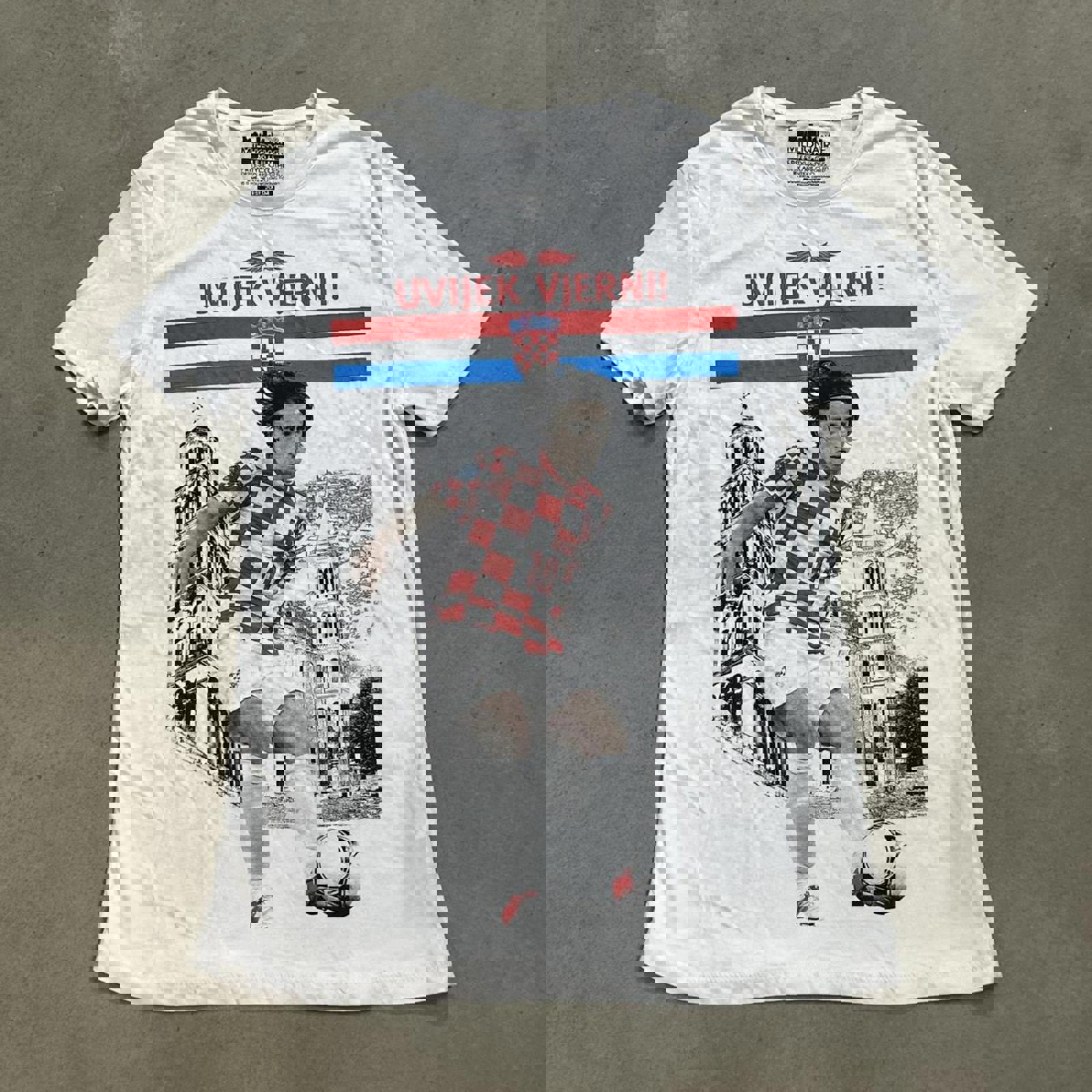 UVIJEK VJERNI Football Croatia Graphic Tee