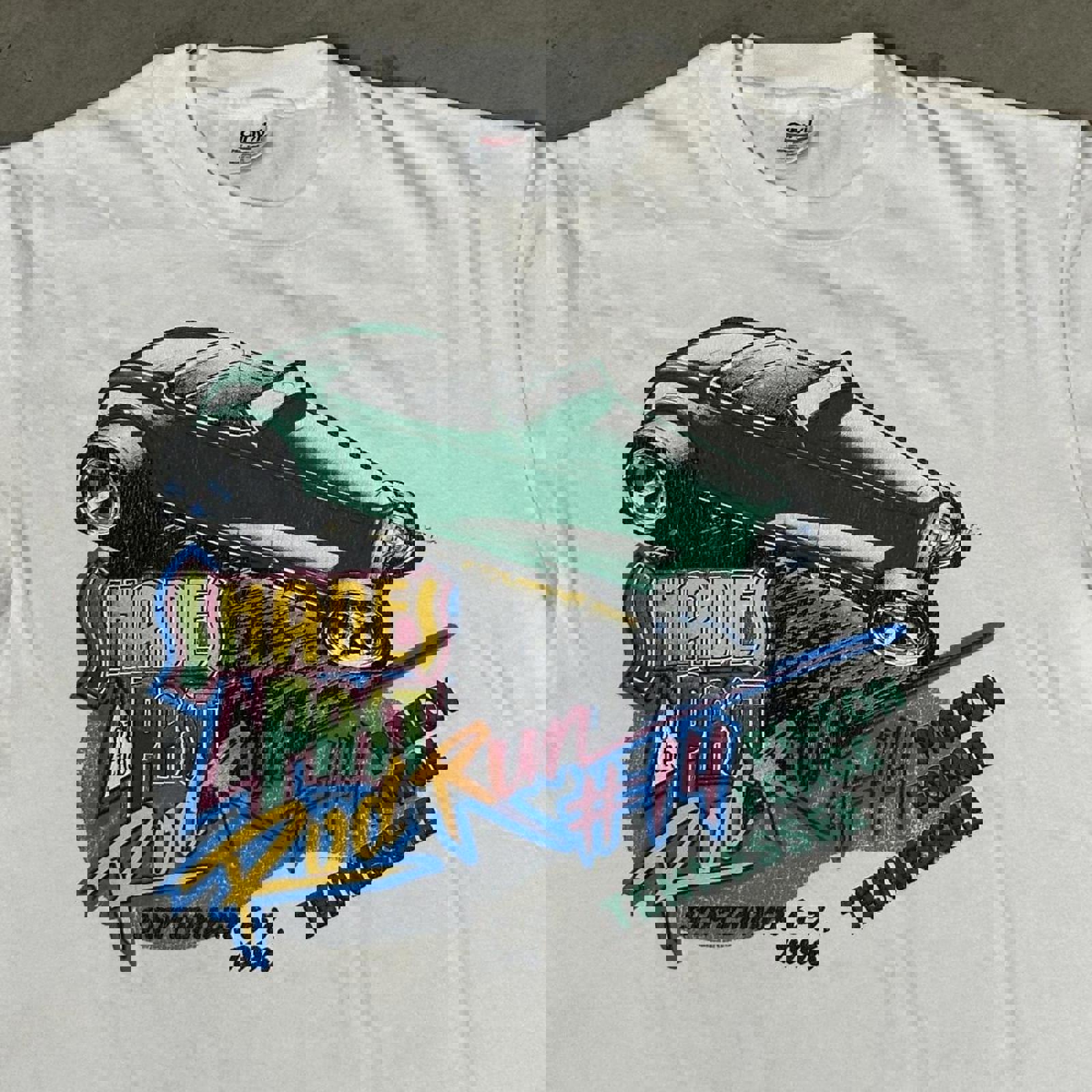 Vintage 1996 Rod Run Single Stitch Rare T-shirt