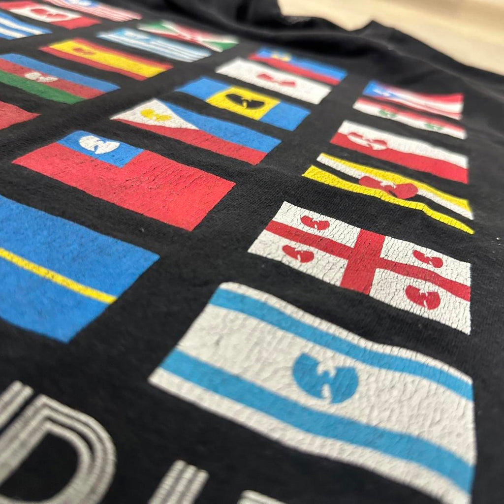 Sick Faded 90’s WUTANG Clan Flag