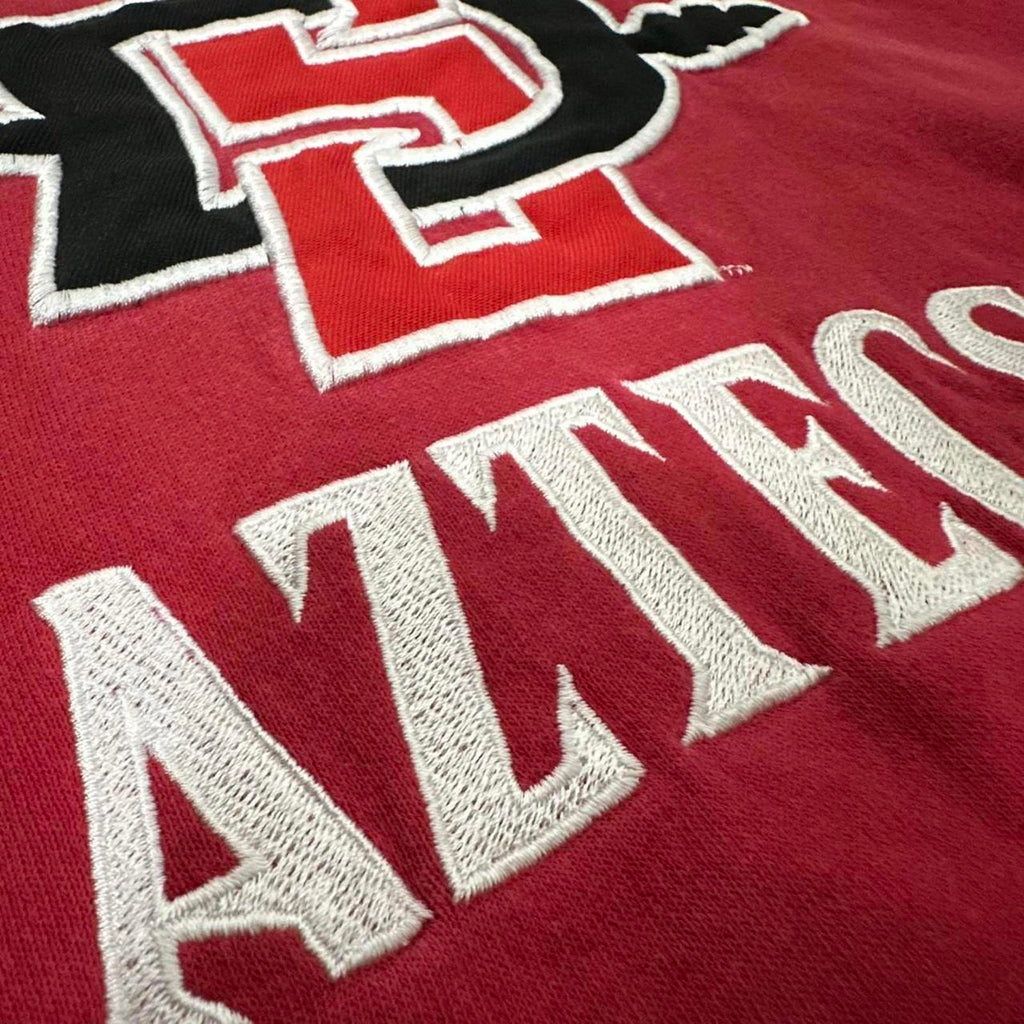 Vintage SDSU AZTECS LOGO Oversized Champion Hoodie