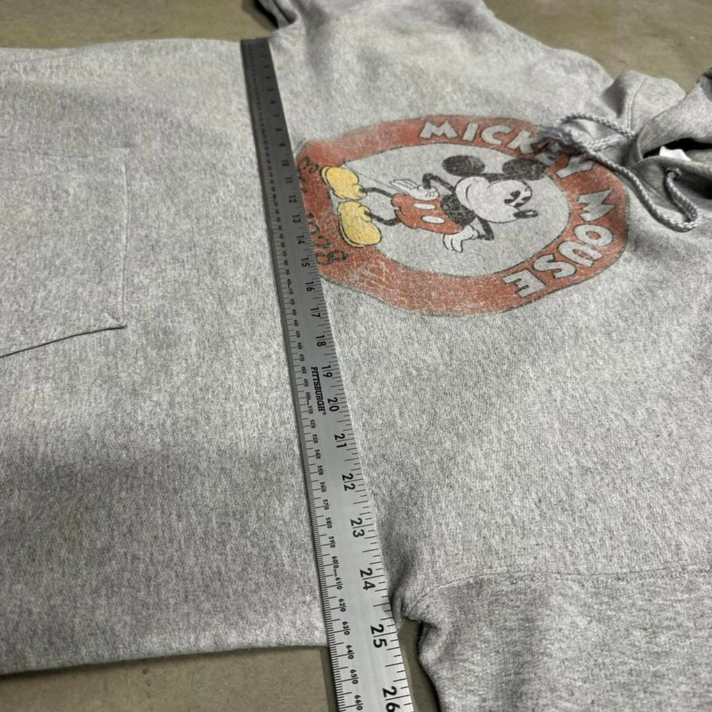 Vintage Grey Mickey Hoodie