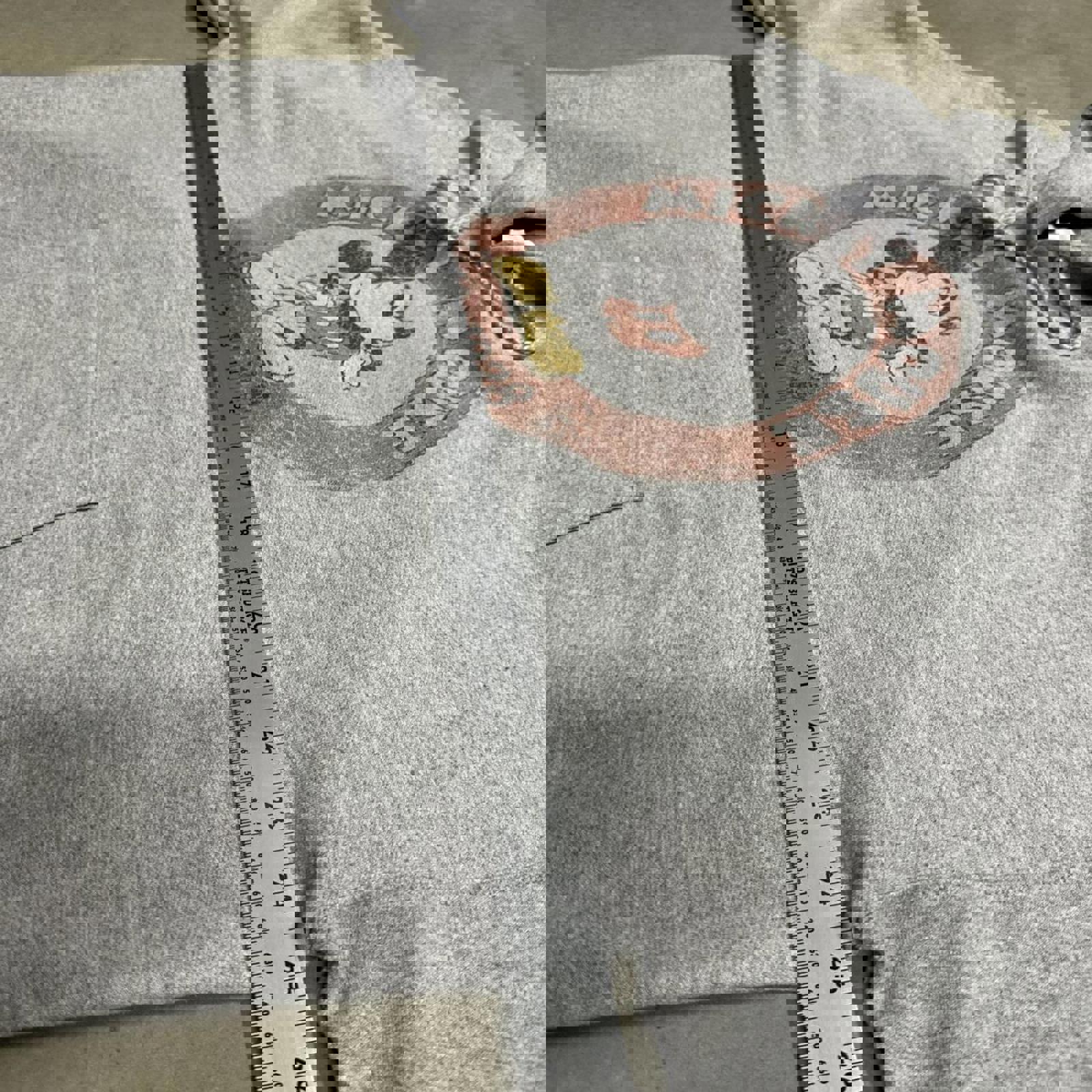 Vintage Grey Mickey Hoodie