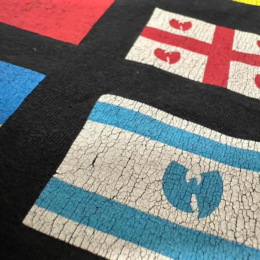 Sick Faded 90’s WUTANG Clan Flag