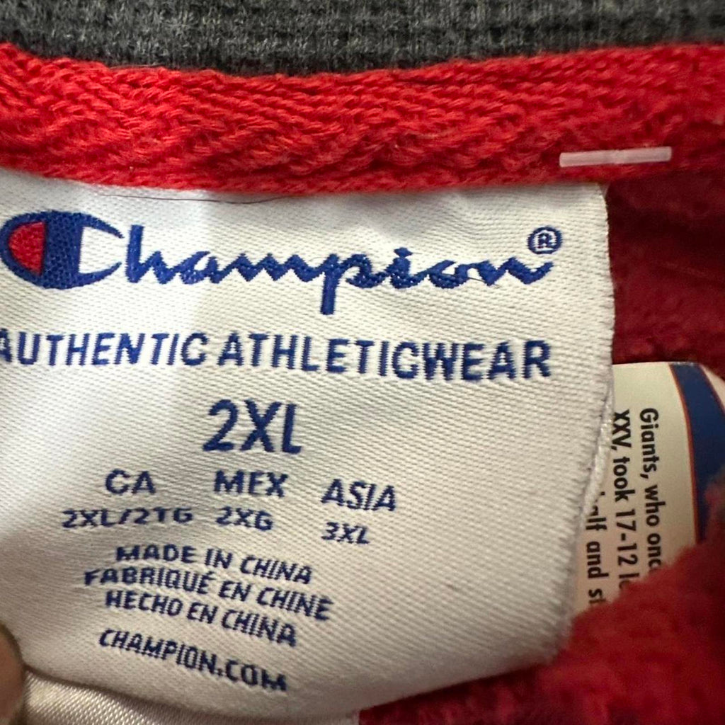 Vintage SDSU AZTECS LOGO Oversized Champion Hoodie