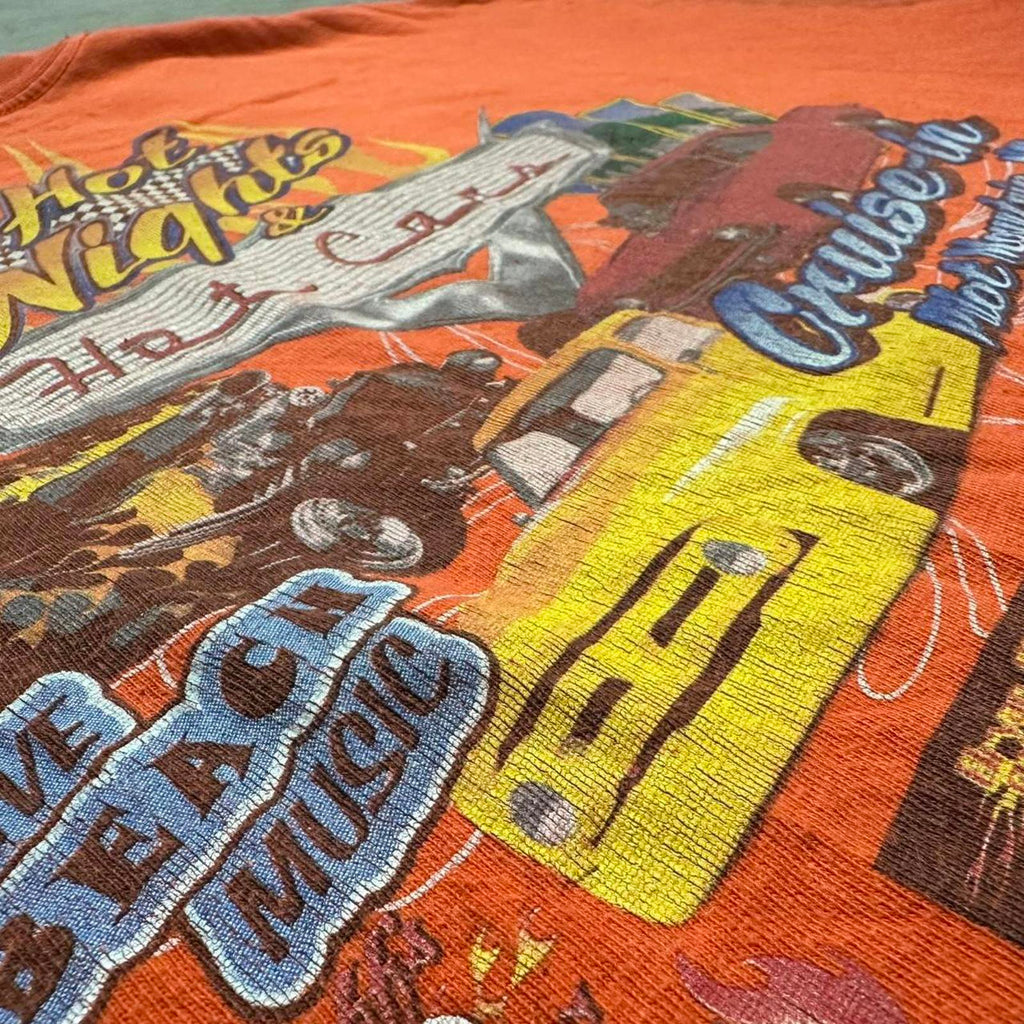 Sick Vintage “HOT CARS” Hot Rod Cruise-In Graphic Tee