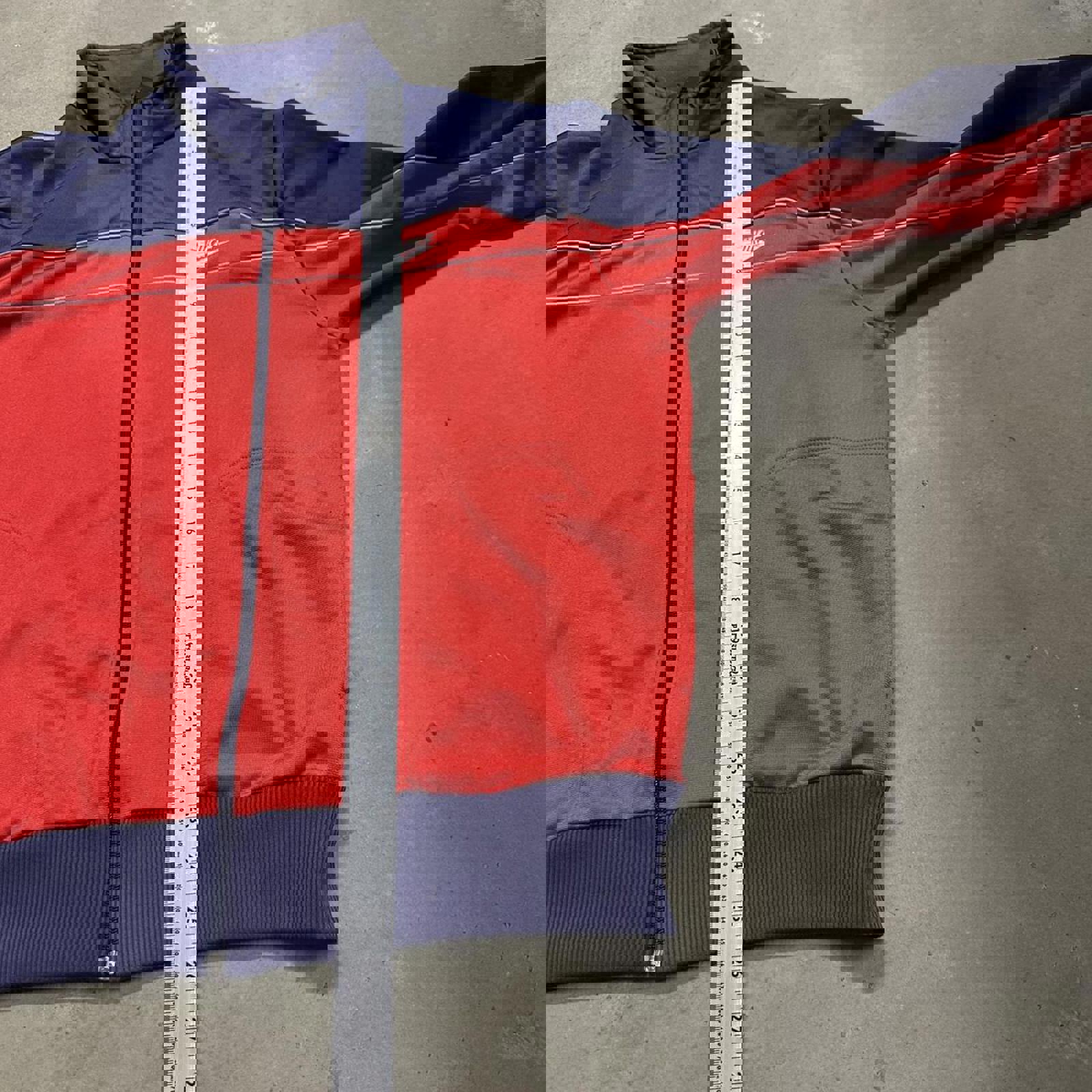 Vintage 90’s Nike Red&Navy Track Zip