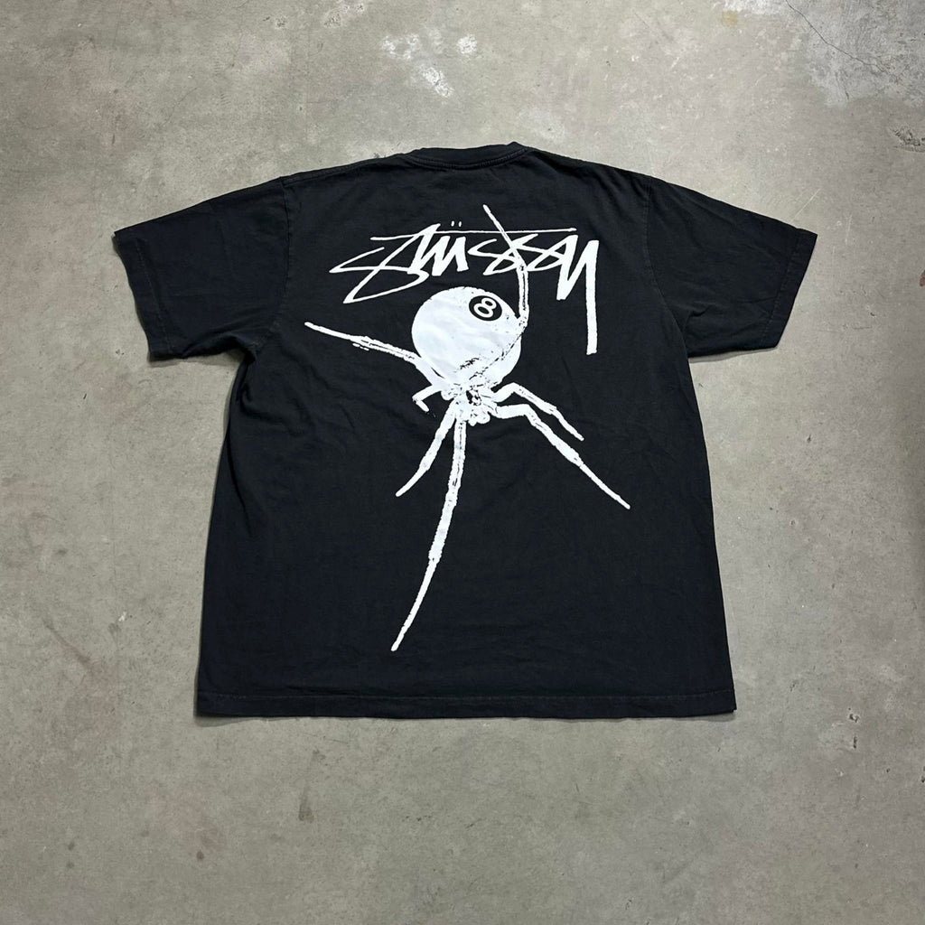 Stussy Arachnid |Spider| Pigment Dyed Graphic Tee