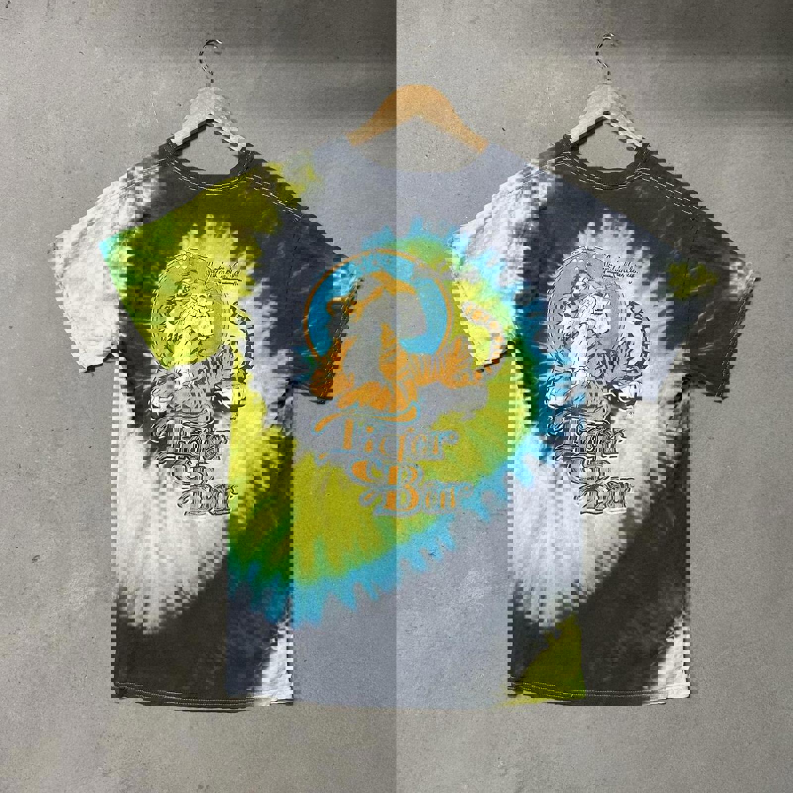 Vintage 90’s Tiger Bar Tie Die Graphic Tee