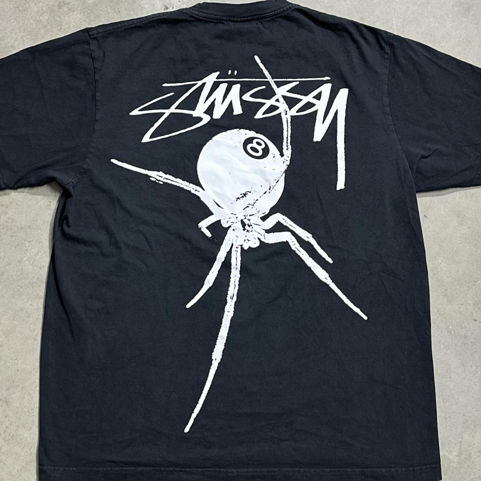 Stussy Arachnid |Spider| Pigment Dyed Graphic Tee