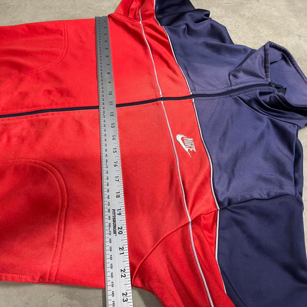 Vintage 90’s Nike Red&Navy Track Zip