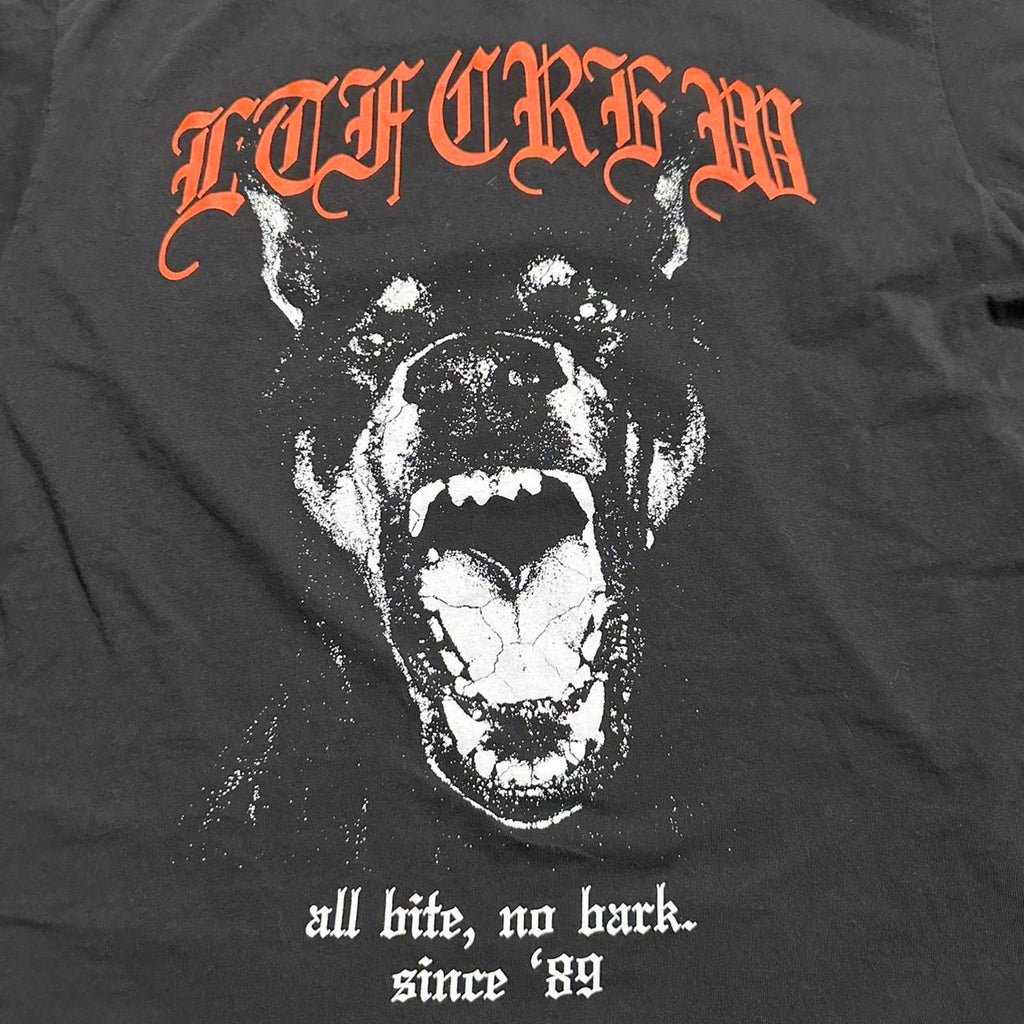 LTF Crew Doberman Full Front Printed Graphic Oversized Boxy Tee