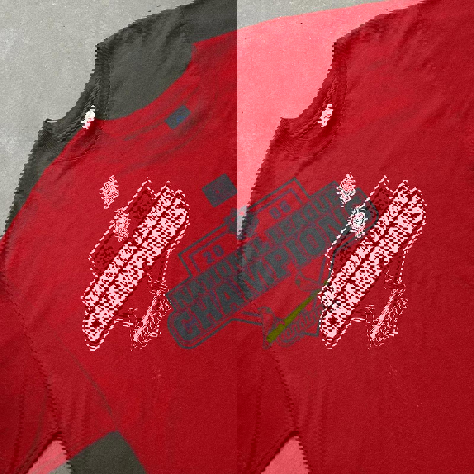 Y2K MLB Cardinals 2006 National League Champs Graphic Tee