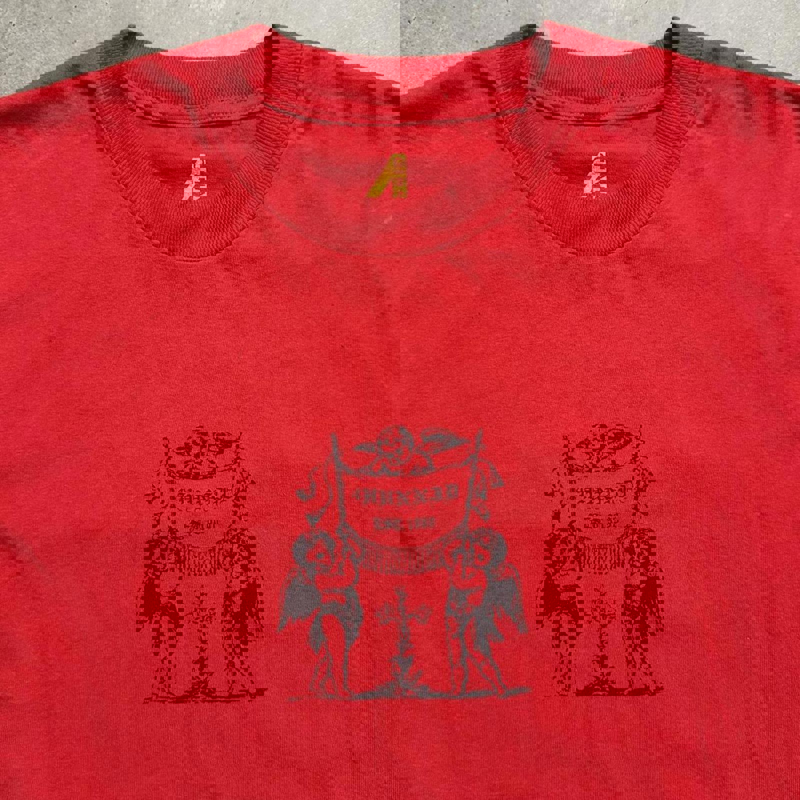 YG 4Hunnid Old English Angel Graphic Tee