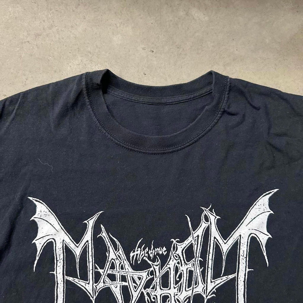 Vintage Mayhem Y2K Black Graphic Tee #Y2K #Vintage #Mayhem